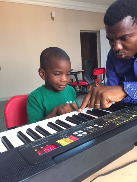 Music Therapy offered by autism center in Abuja Nigeria