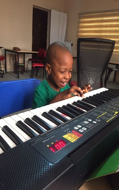 Music Therapy offered by autism center in Abuja Nigeria
