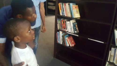 A visit to the Library at the BMT African Gardens