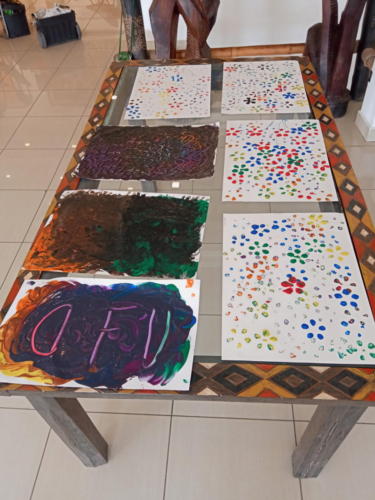 Gallery of artworks by the Children