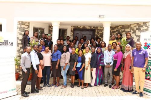 Group photograph of participants.