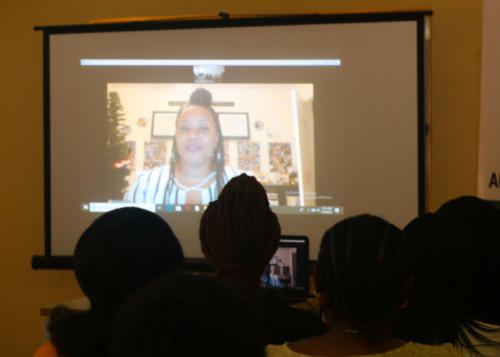 Veronica Crafton (Amazingly Uplifted, USA) training on behaviour that occur in children on the spectrum and how they can be managed.